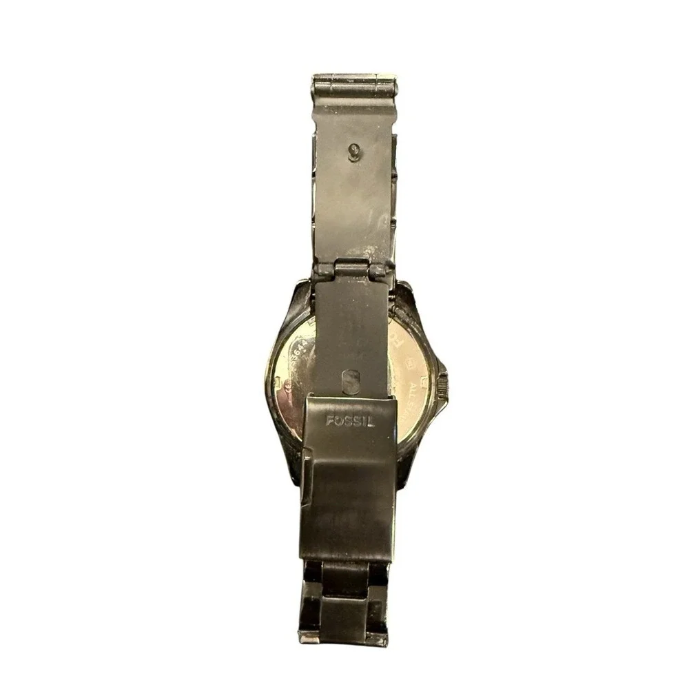 FOSSIL RILEY Multi-Function Black Dial St. Steel Women's Watch ES3644‎ Read